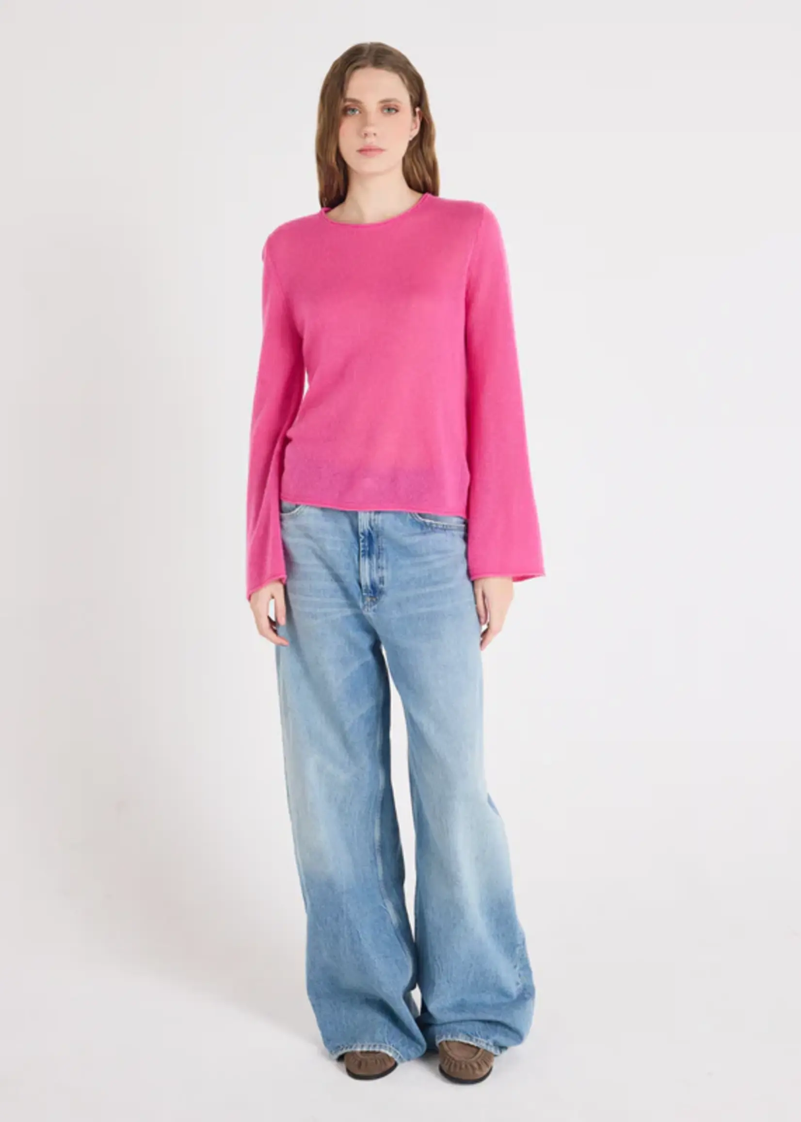 Absolut Cashmere Maggie Pull Manches L - Pink Orchid