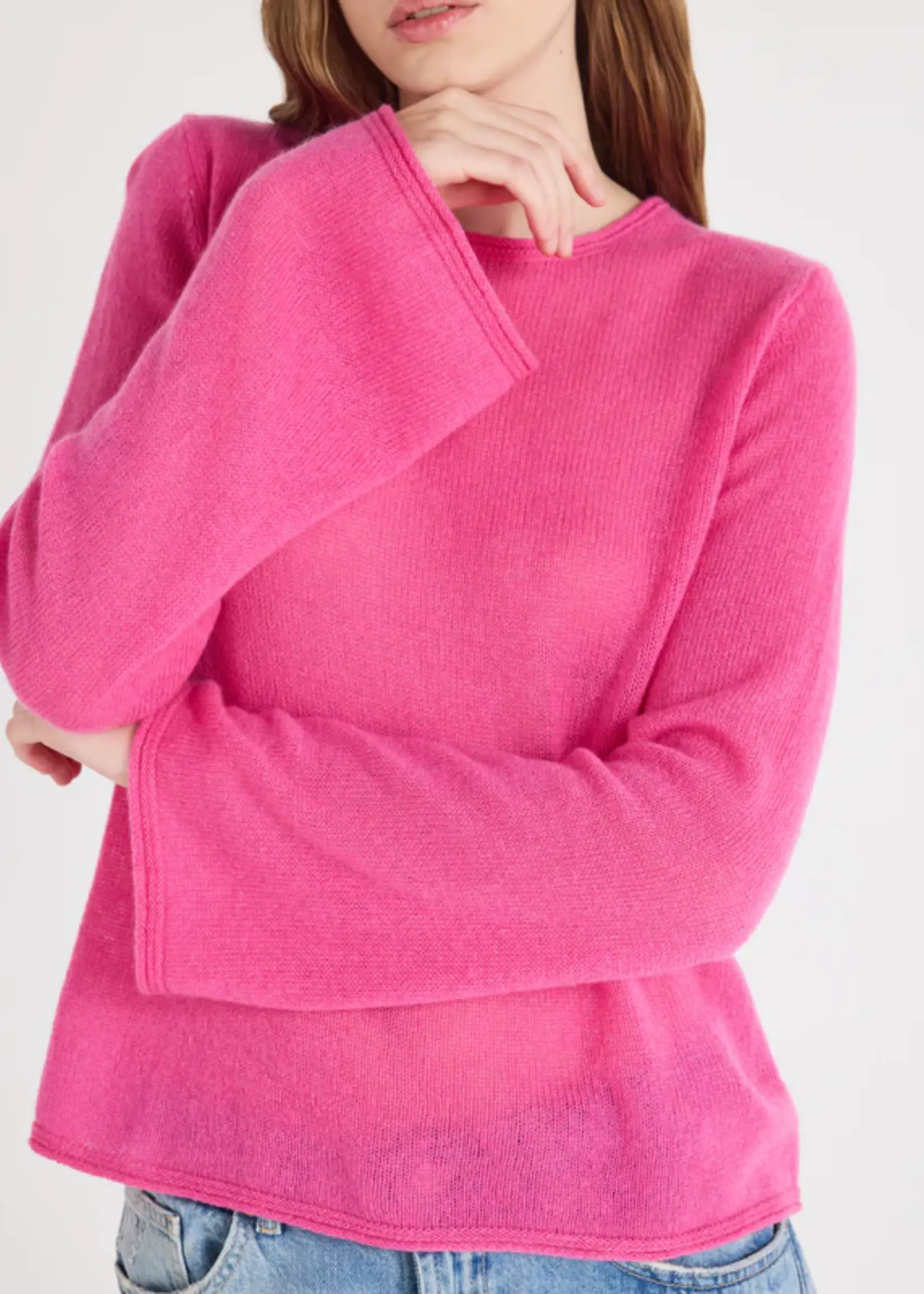 Absolut Cashmere Maggie Pull Manches L - Pink Orchid