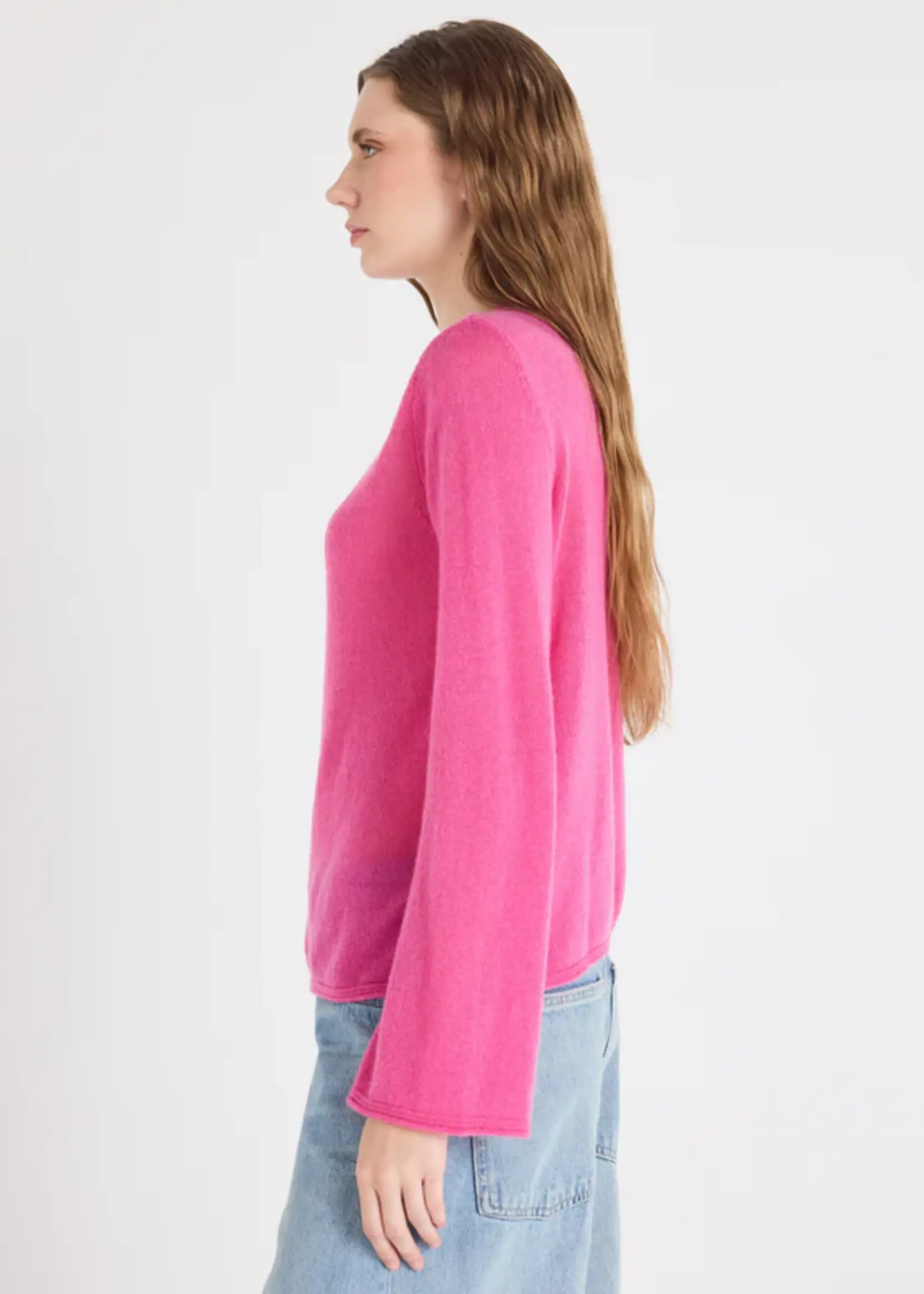 Absolut Cashmere Maggie Pull Manches L - Pink Orchid
