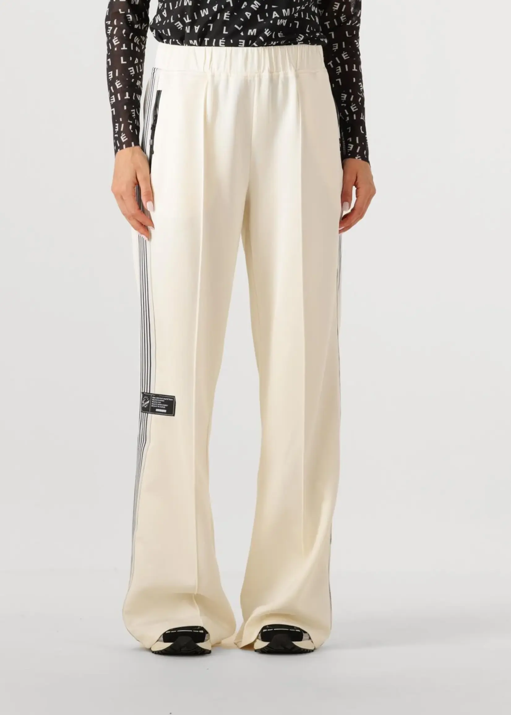 Haute L'Amitié Baggy Track Pants - Off-White
