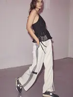 Haute L'Amitié Baggy Track Pants - Off-White