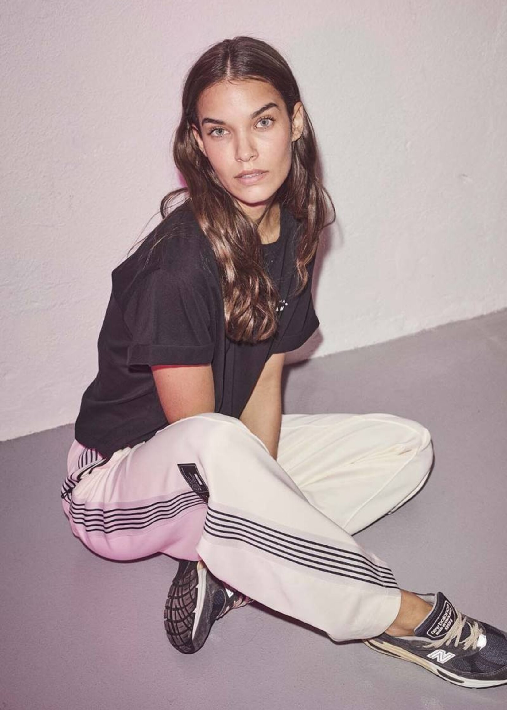 Haute L'Amitié Baggy Track Pants - Off-White