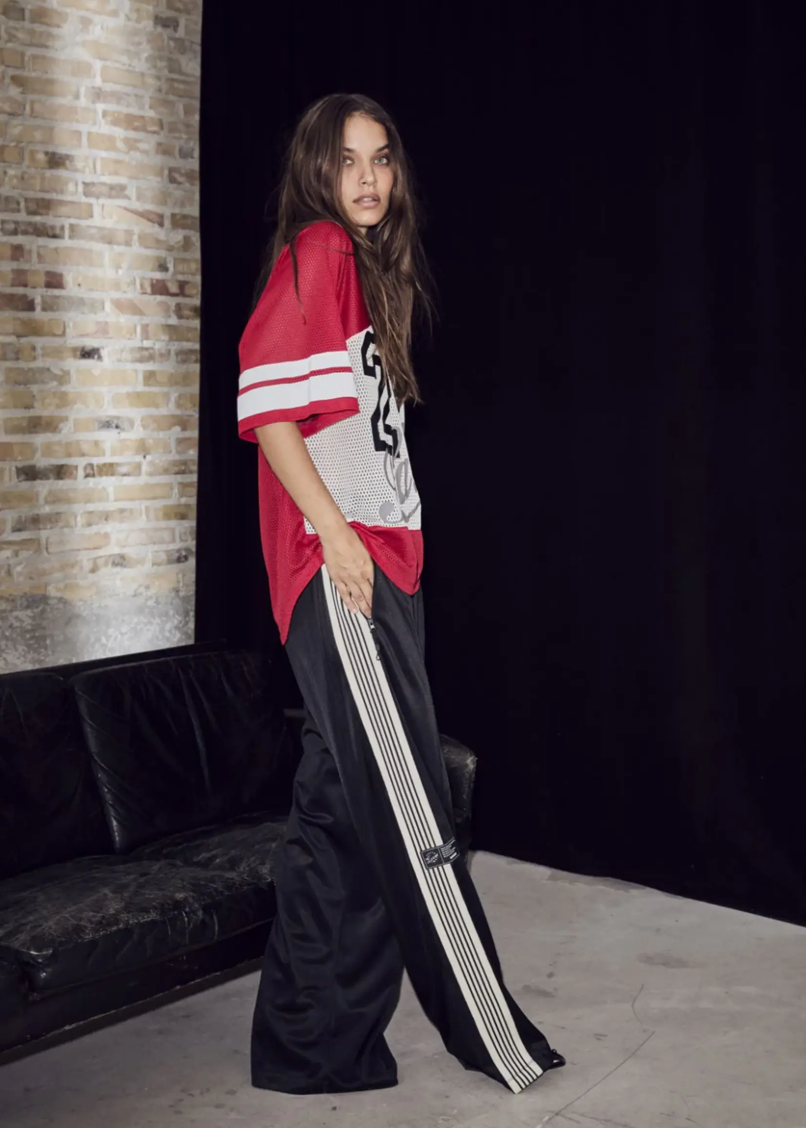 Haute L'Amitié Drift Combo Number T-Shirt - Red