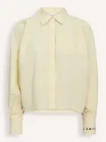 Haute L'Amitié Sophie Yellow Stripe Shirt - Pale Yellow