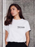 Haute L'Amitié Noma NS Balloon Tee -  White