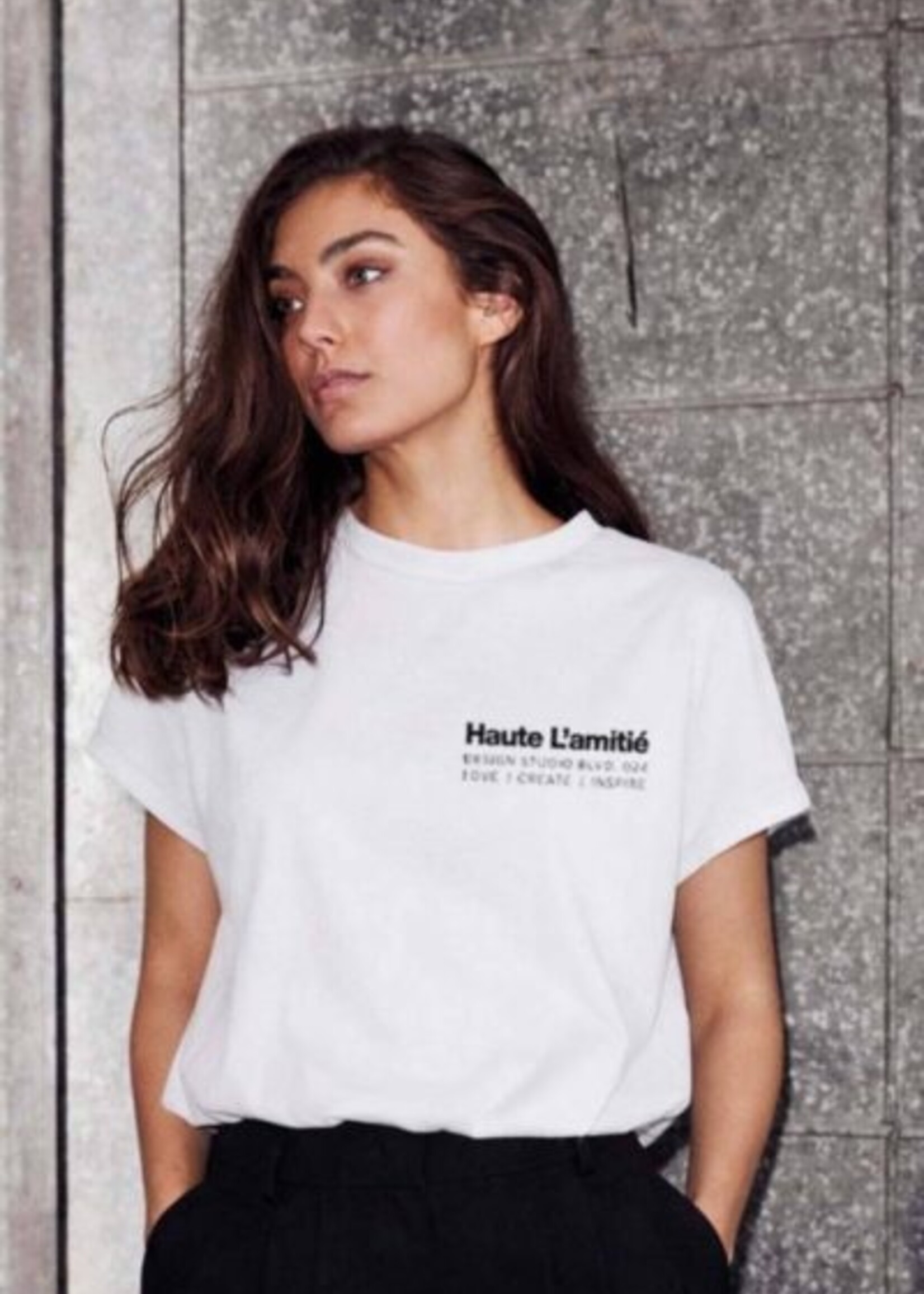 Haute L'Amitié Noma NS Balloon Tee -  White