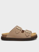 Scholl Beatriz Sue - W- Dk Beige / Gold