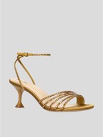 Sandalen Emma Met Hak - Mustard