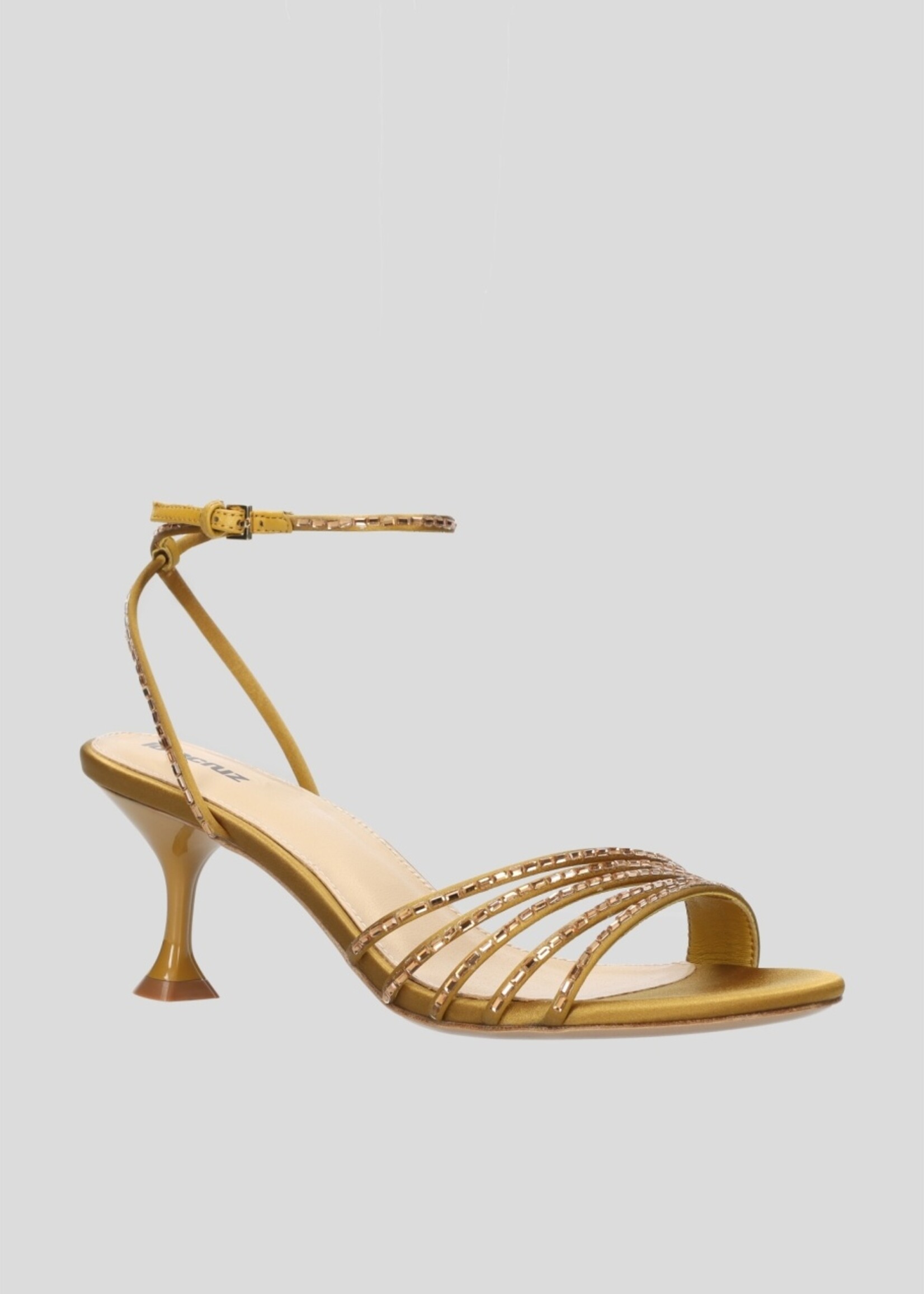 Sandalen Emma Met Hak - Mustard