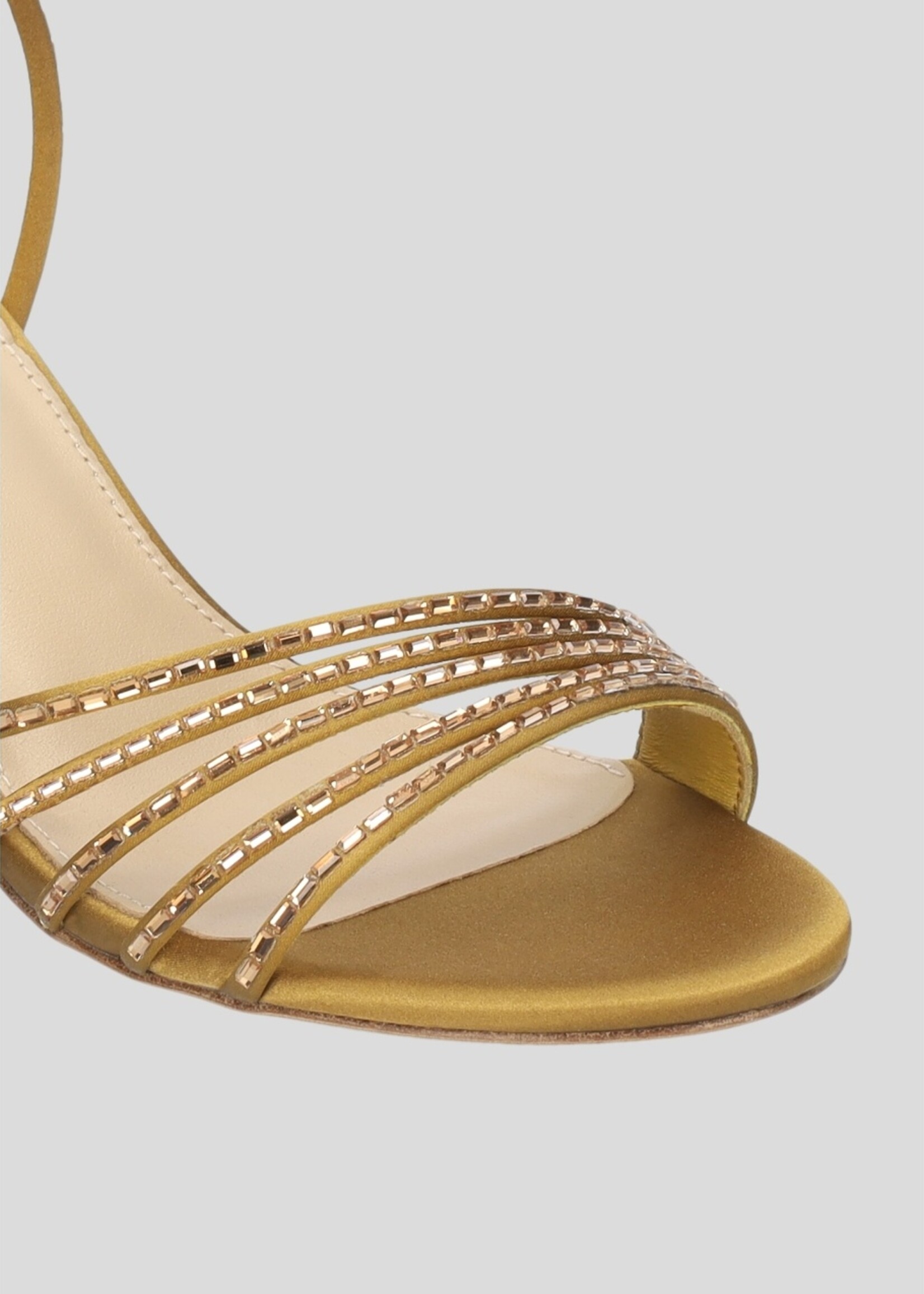 Sandalen Emma Met Hak - Mustard