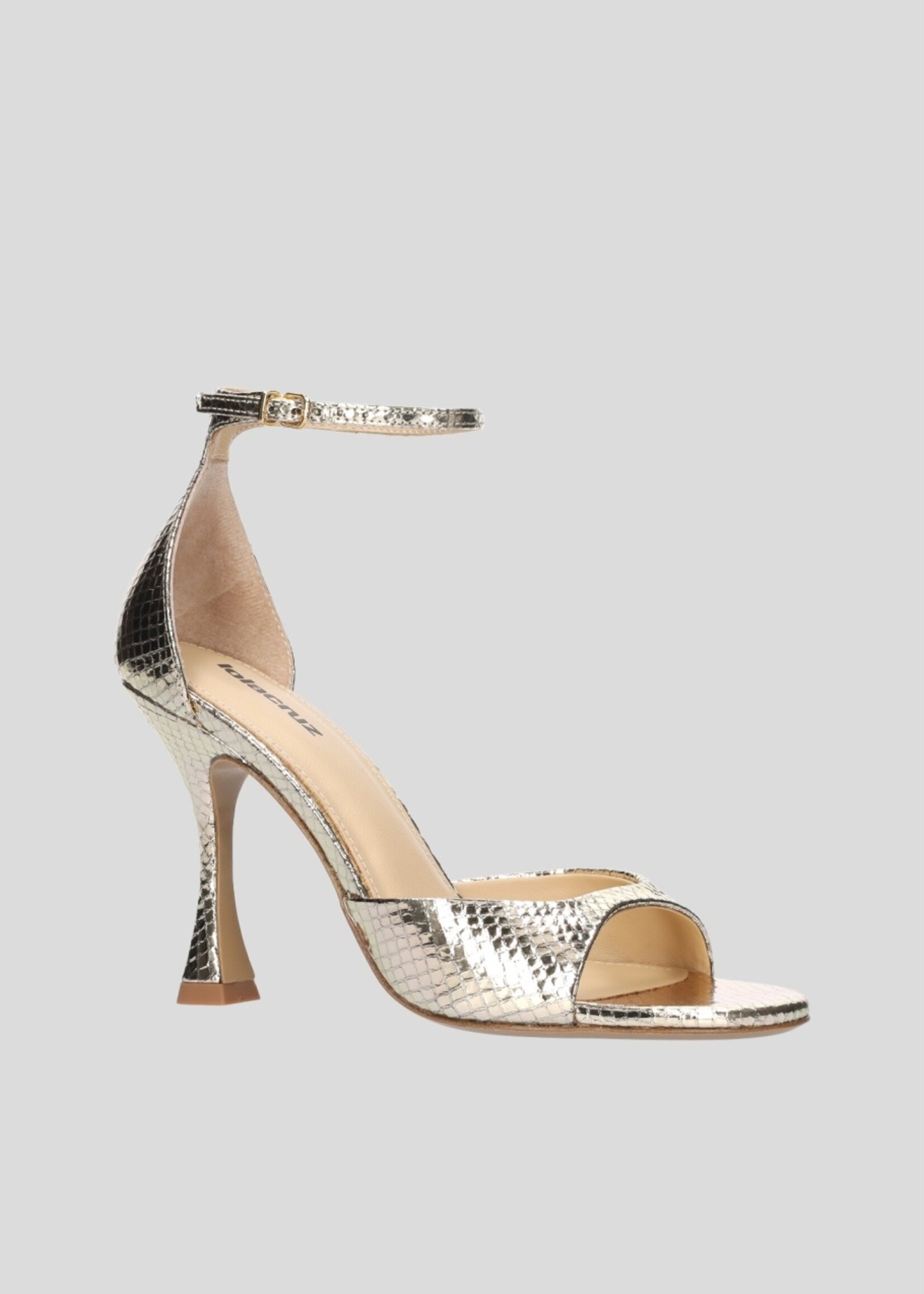 Sandalen Kumala Met Hak - Platine