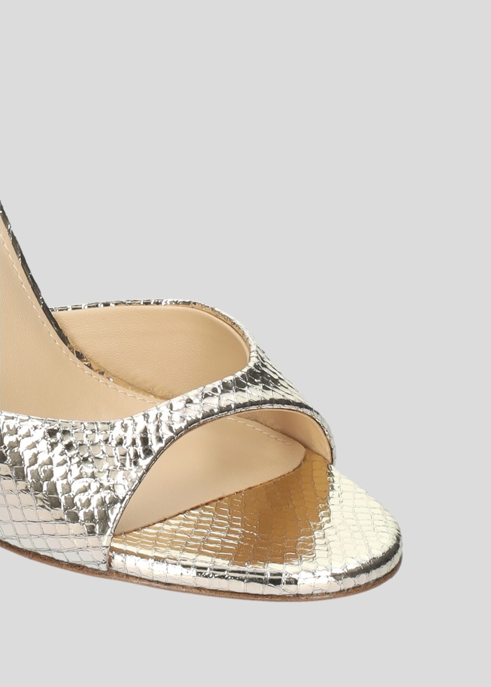 Sandalen Kumala Met Hak - Platine