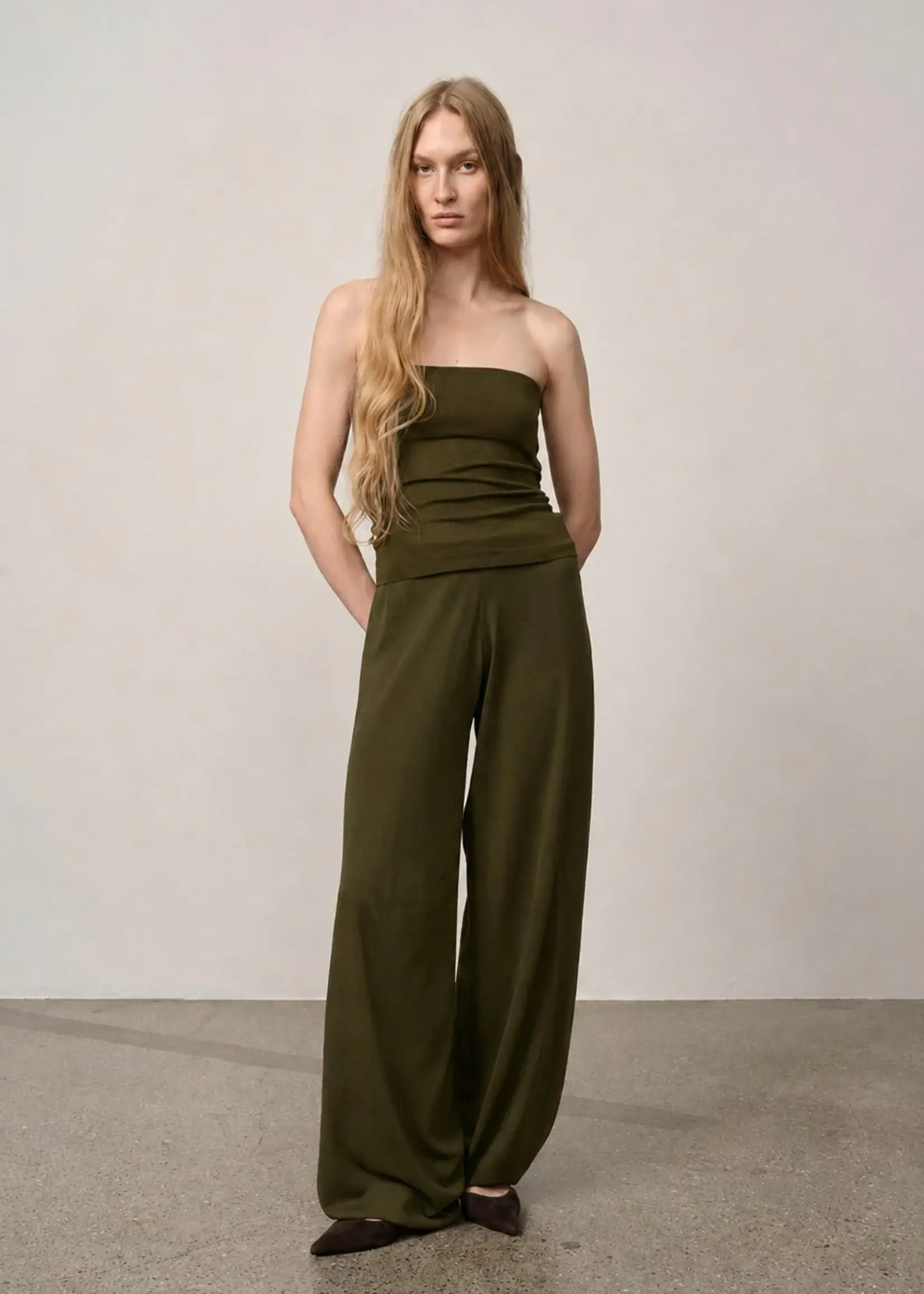 Birgitte Herskind Clark knit Pants - Green