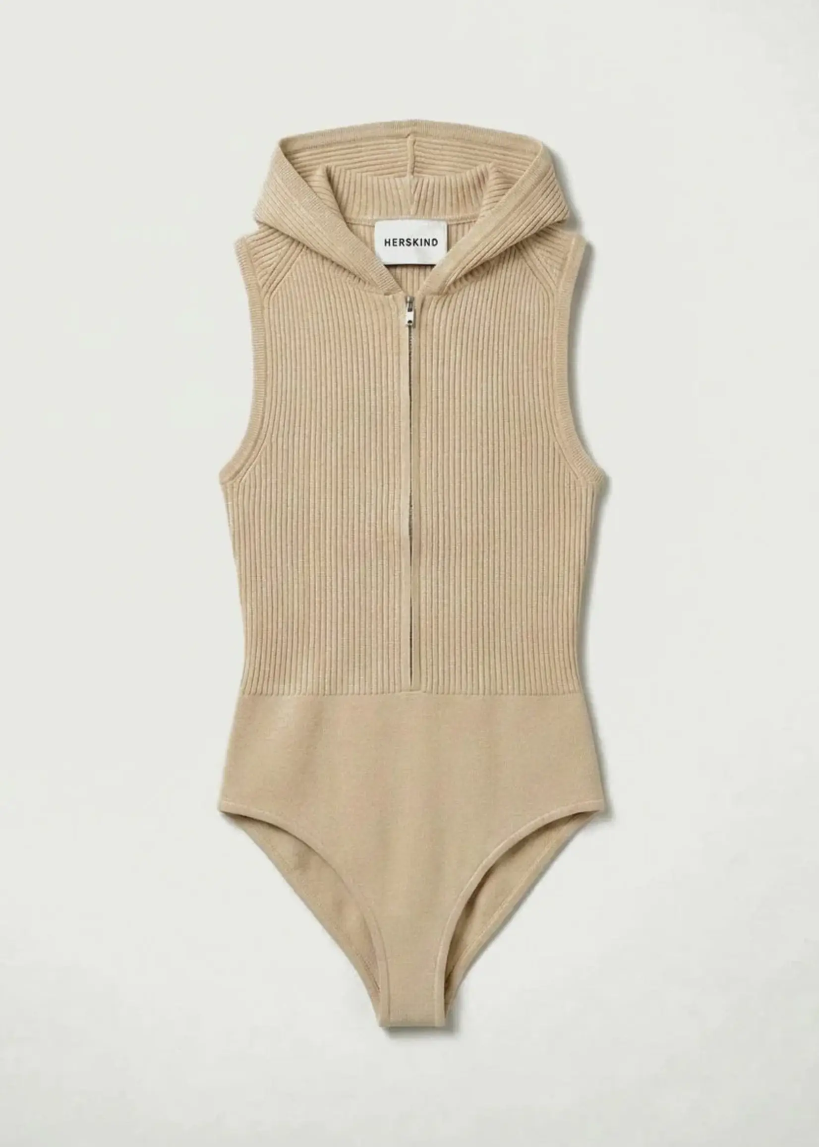 Birgitte Herskind Clothilde Knit Hooded Bodystocking - Creme