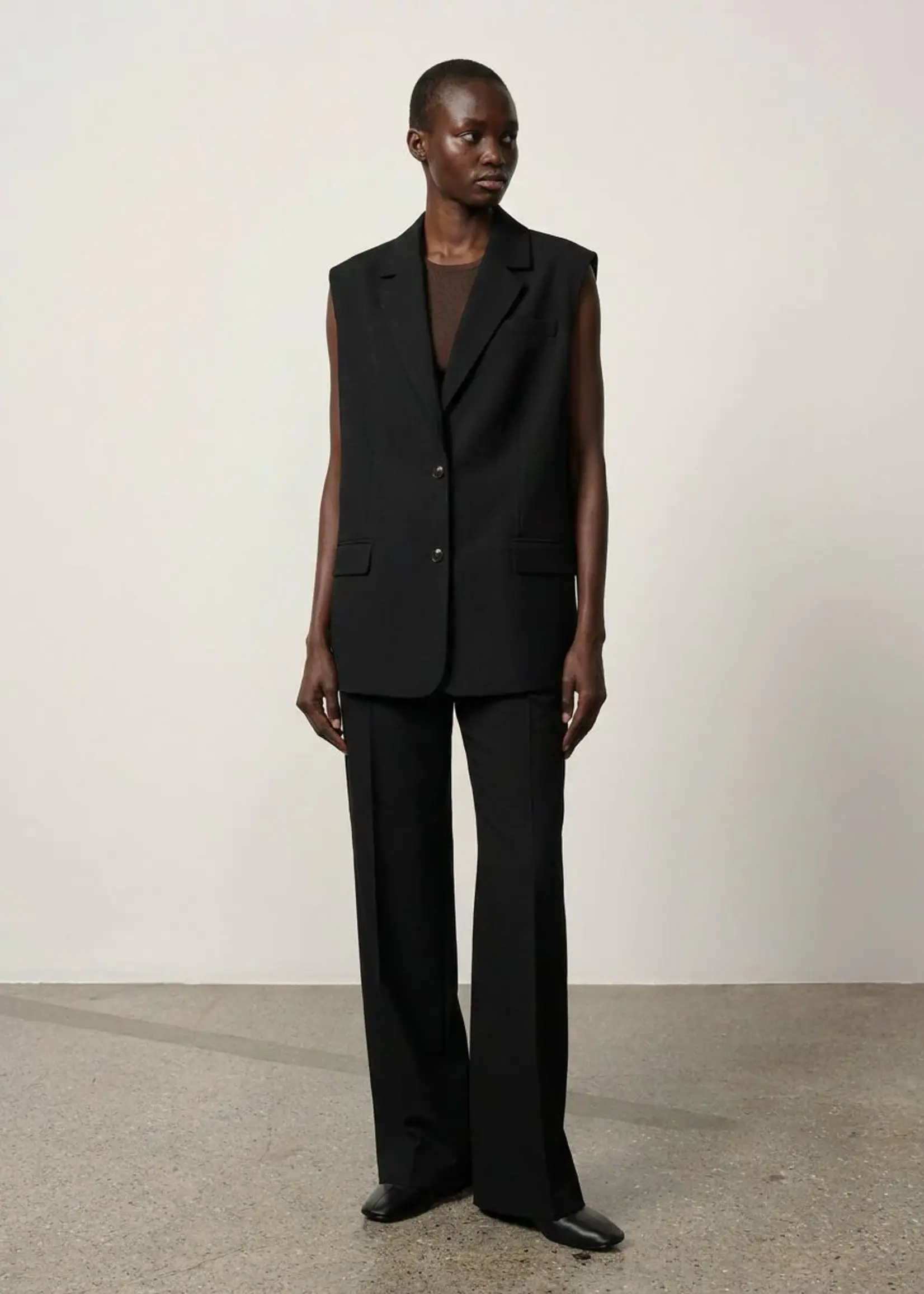 Birgitte Herskind Cohen Sleeveless Blazer - Black