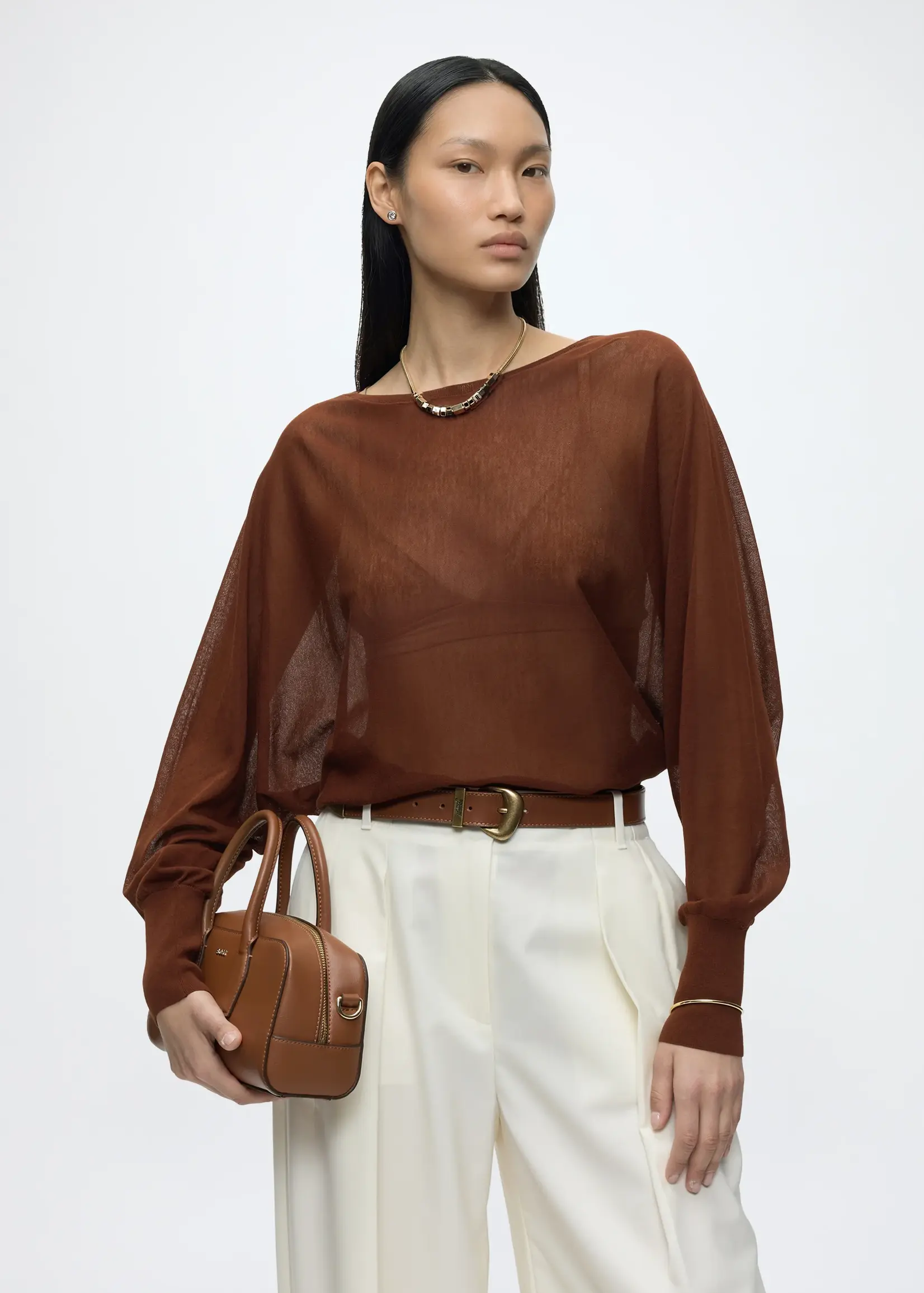 Drykorn Gerlina pull - Brown 1217