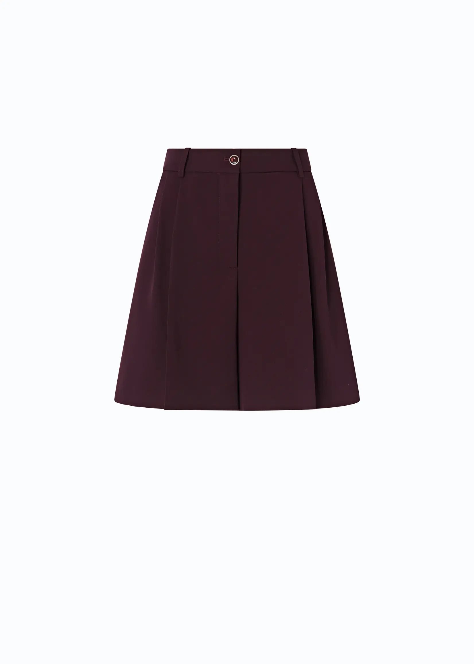 Pinko Shetana fluido short - Bordeaux scuro