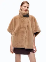 Pinko Comodino cappa aspen gilet - Warm taupe