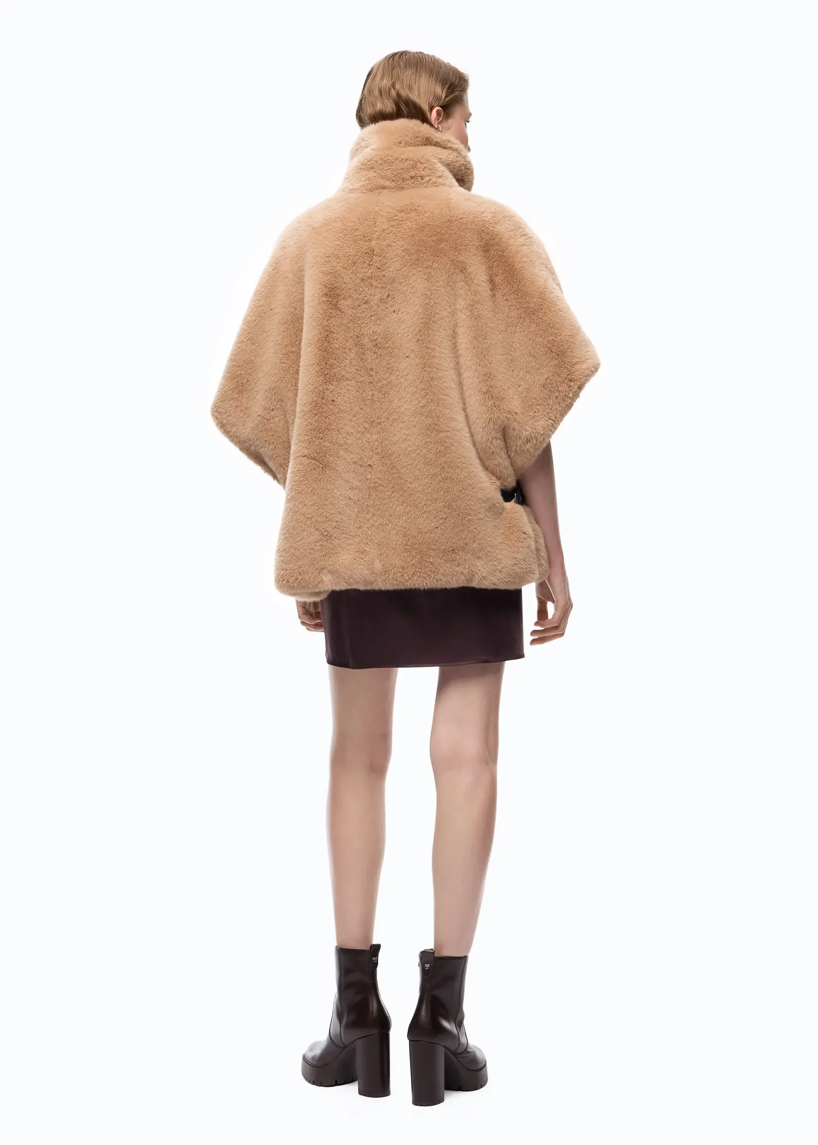 Pinko Comodino cappa aspen gilet - Warm taupe