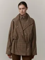 Birgitte Herskind Leigh Jacket - Gun Checks