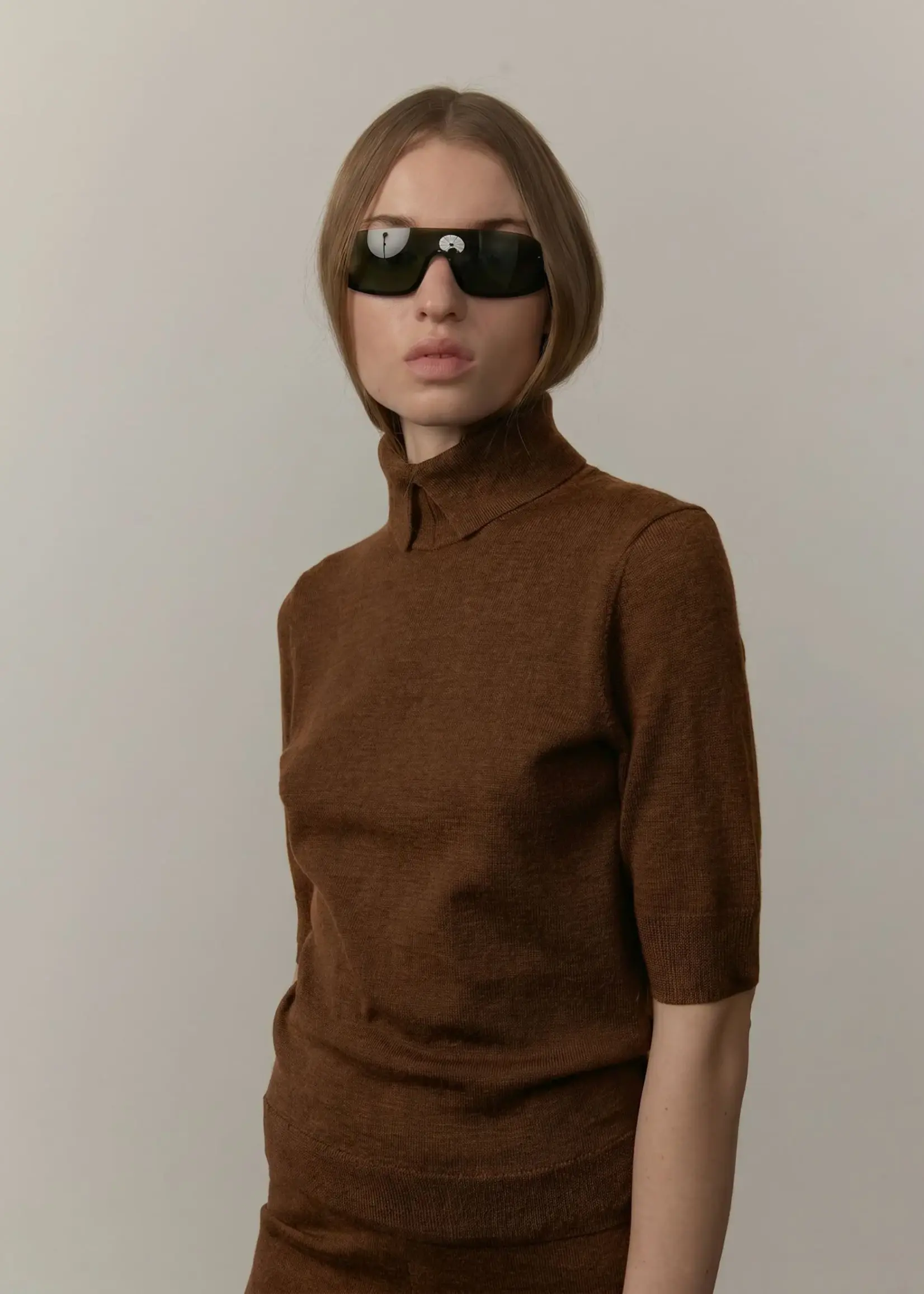 Birgitte Herskind Perry Knit Blouse - Tobacco
