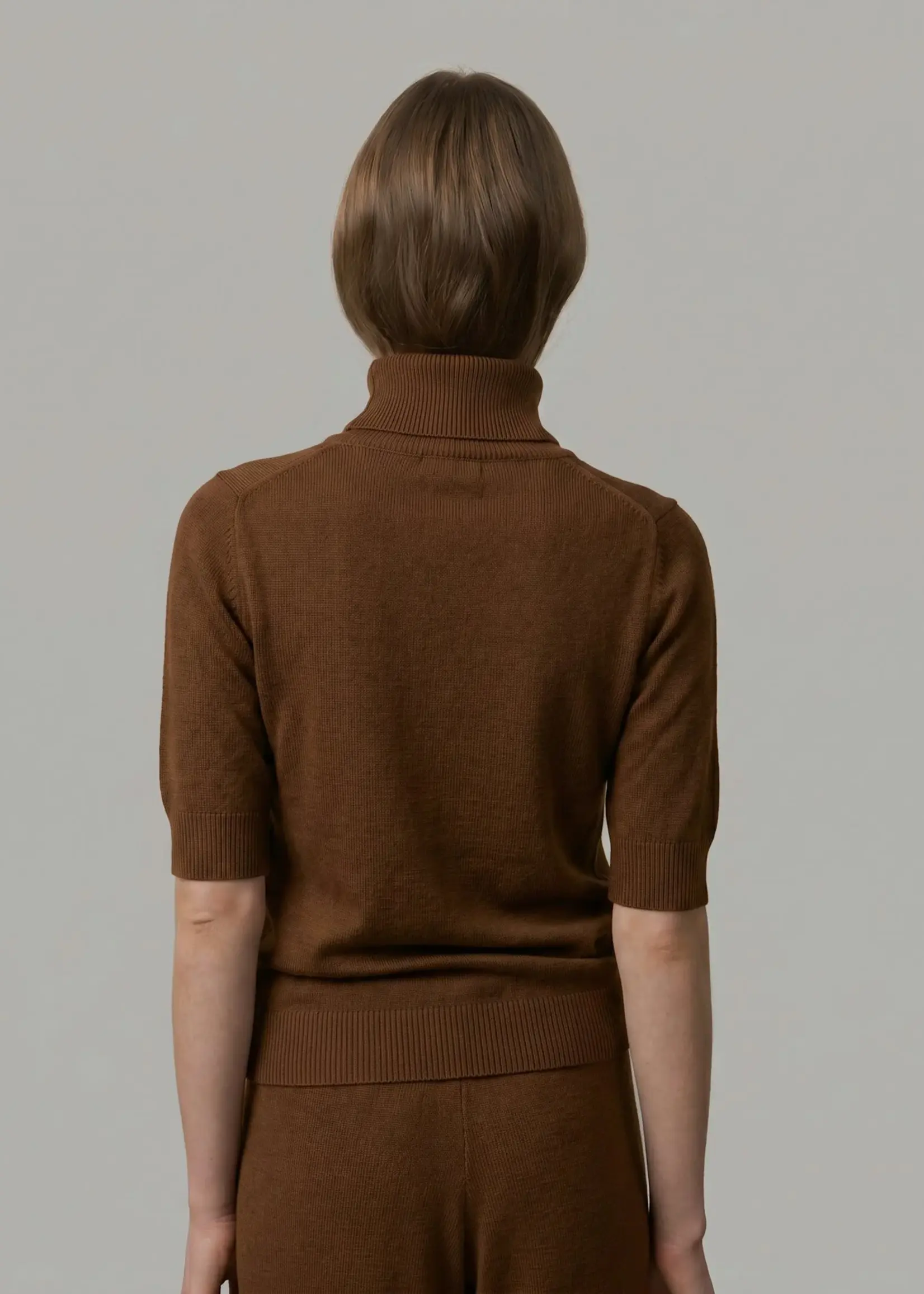 Birgitte Herskind Perry Knit Blouse - Tobacco