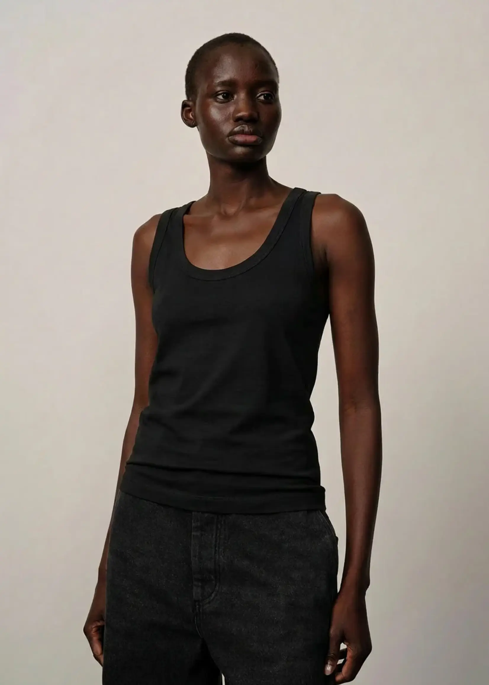 Birgitte Herskind Sandra Top 100% Cotton Organic - Black