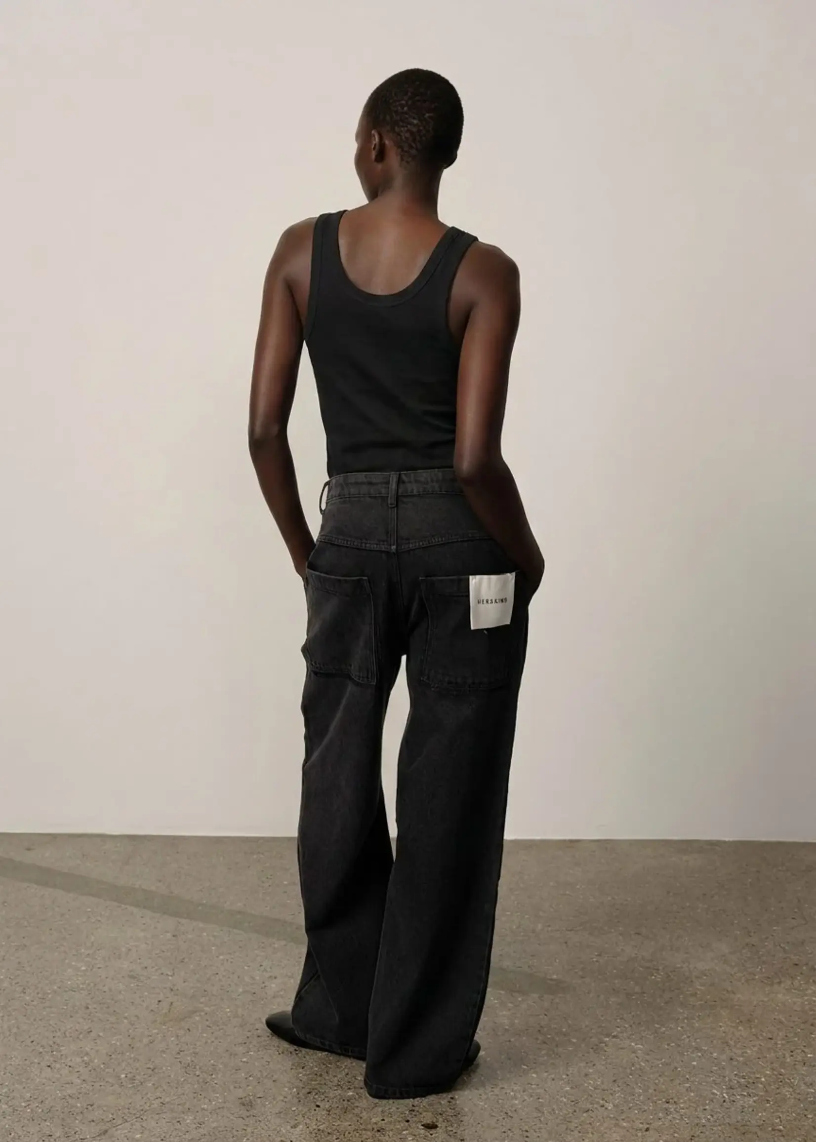 Birgitte Herskind Sandra Top 100% Cotton Organic - Black