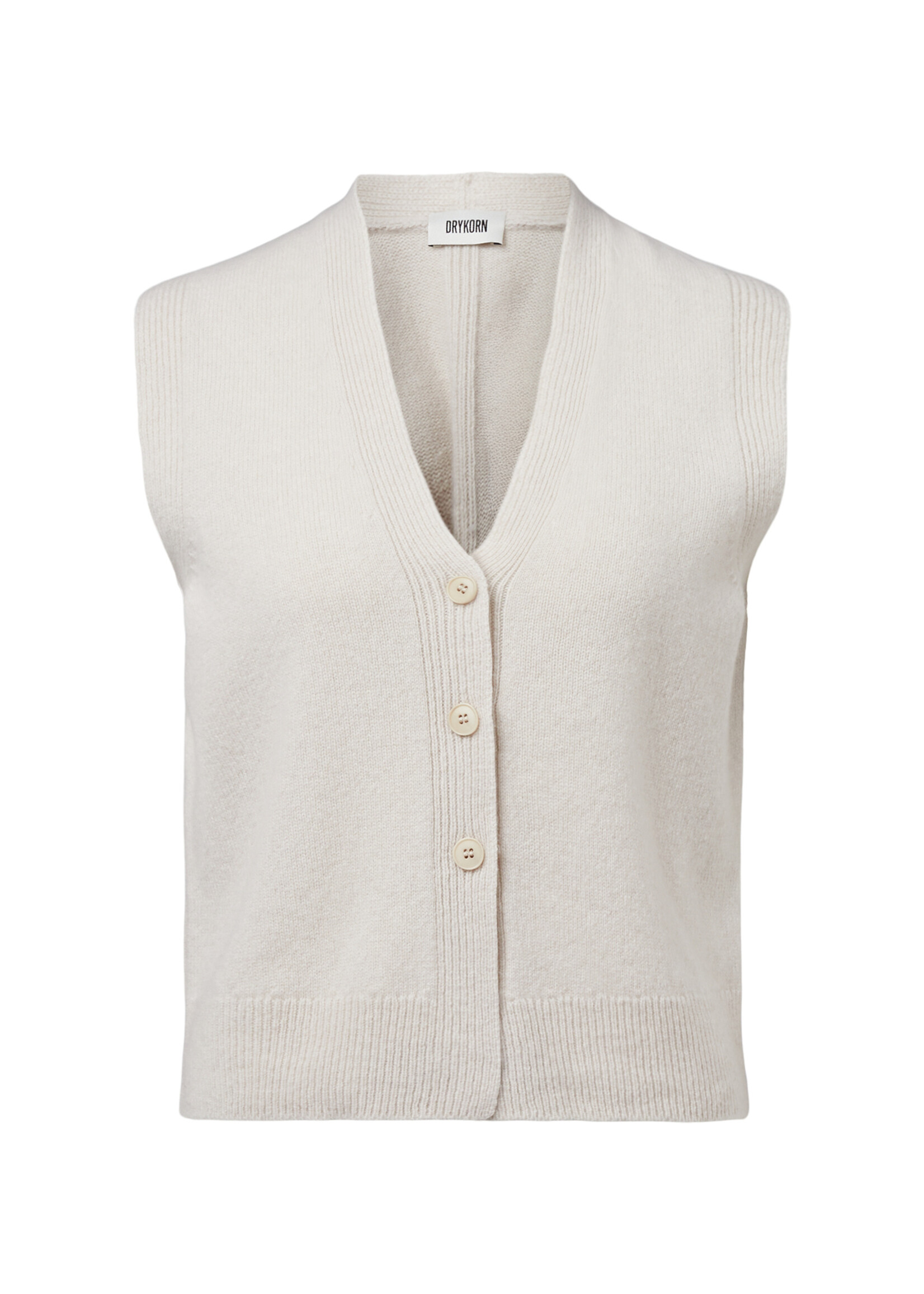 Drykorn Abalia gilet - Brown 1823