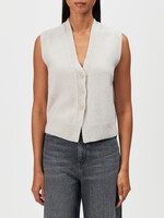 Drykorn Abalia gilet - Brown 1823