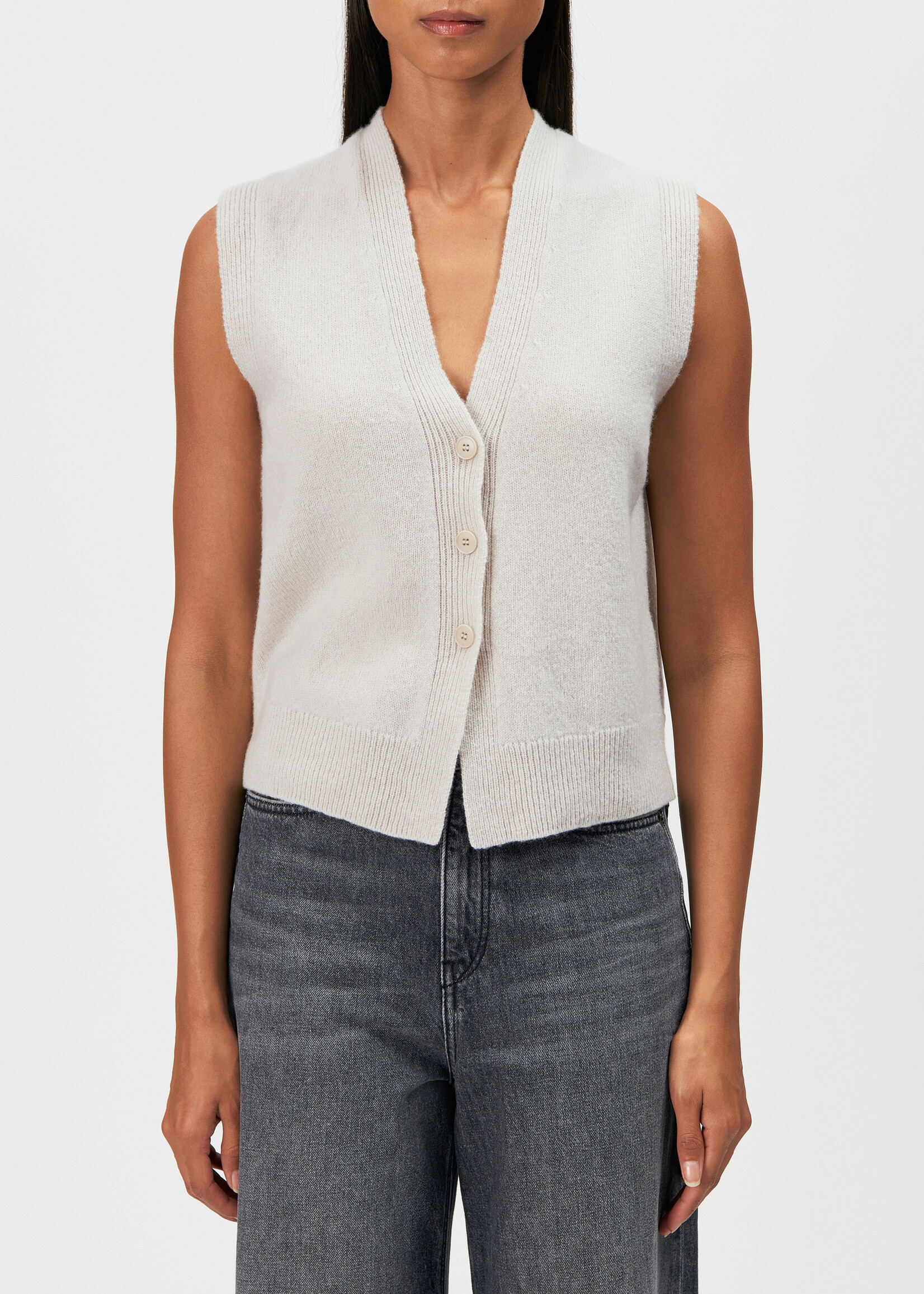 Drykorn Abalia gilet - Brown 1823