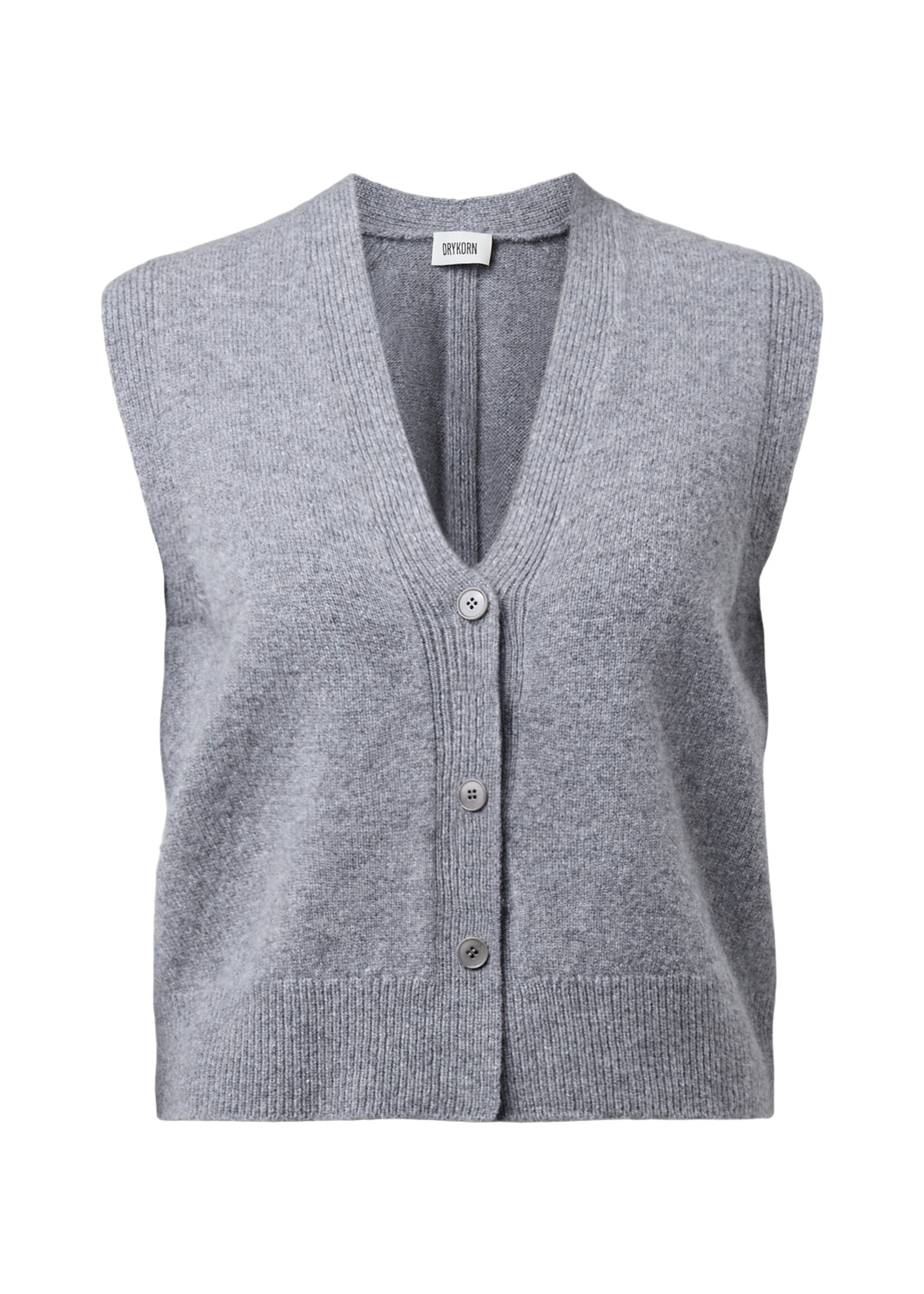 Drykorn Abalia gilet - Grey 6310