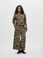 Rabens Saloner Niva Camo Patchwork Pants - Camo Combo