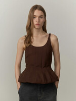 Birgitte Herskind Bianca Top - Java Brown