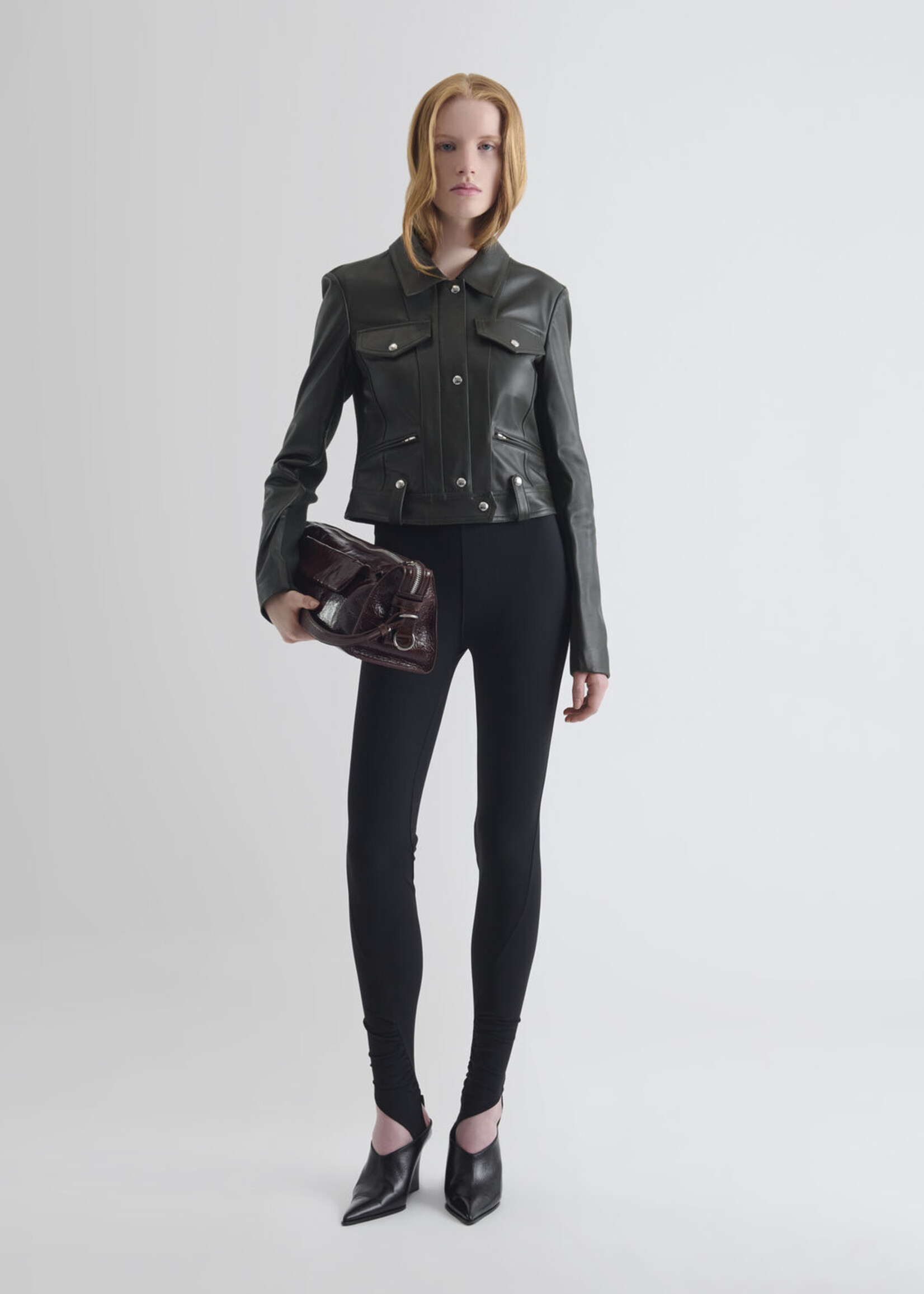 IRO Paris Chiloe jacket - Lichen