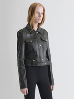 IRO Paris Chiloe jacket - Lichen