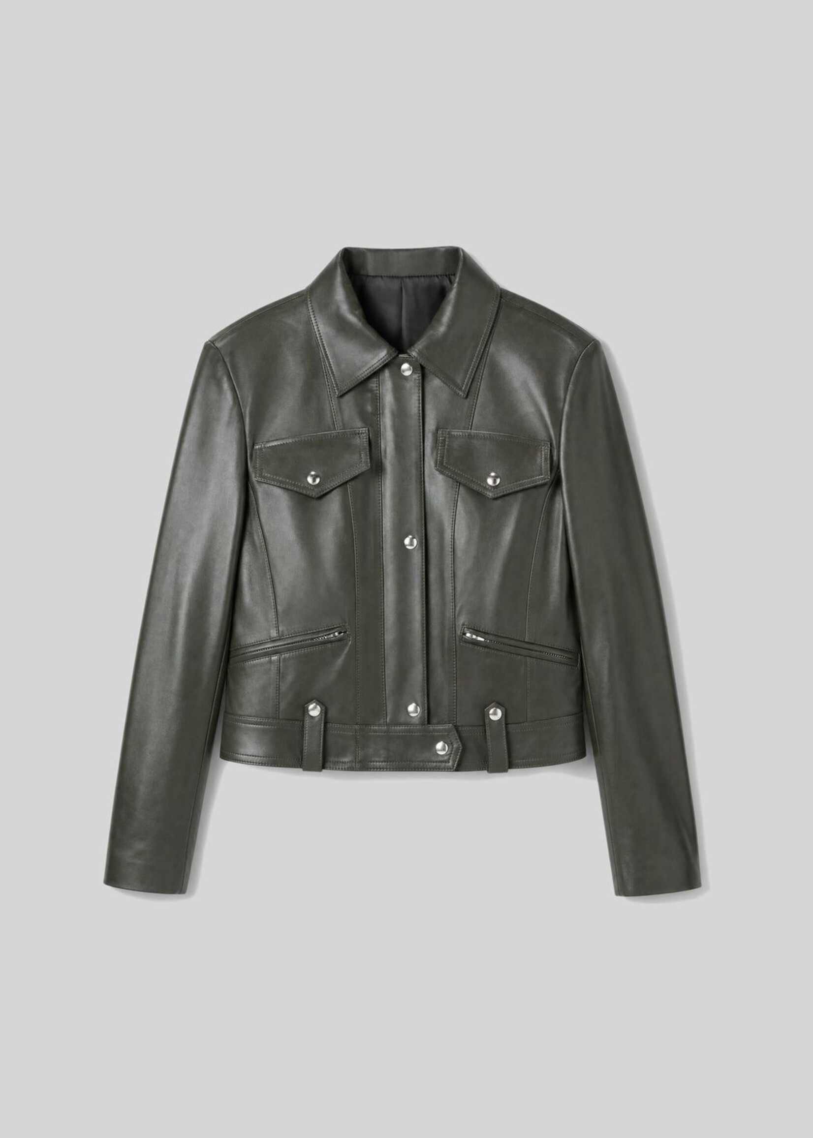IRO Paris Chiloe jacket - Lichen