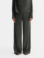 Ahlvar Mila satin trousers - Wood