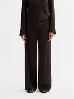 Ahlvar Mila trousers - Dark brown acetate