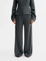 Ahlvar Mila trousers - Dark grey acetate