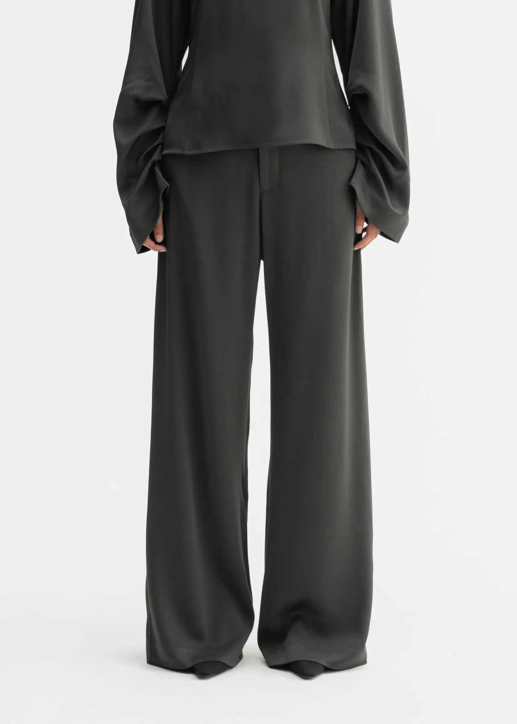 Ahlvar Mila trousers - Wood acetate