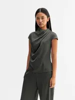Ahlvar Lima top - Wood acetate