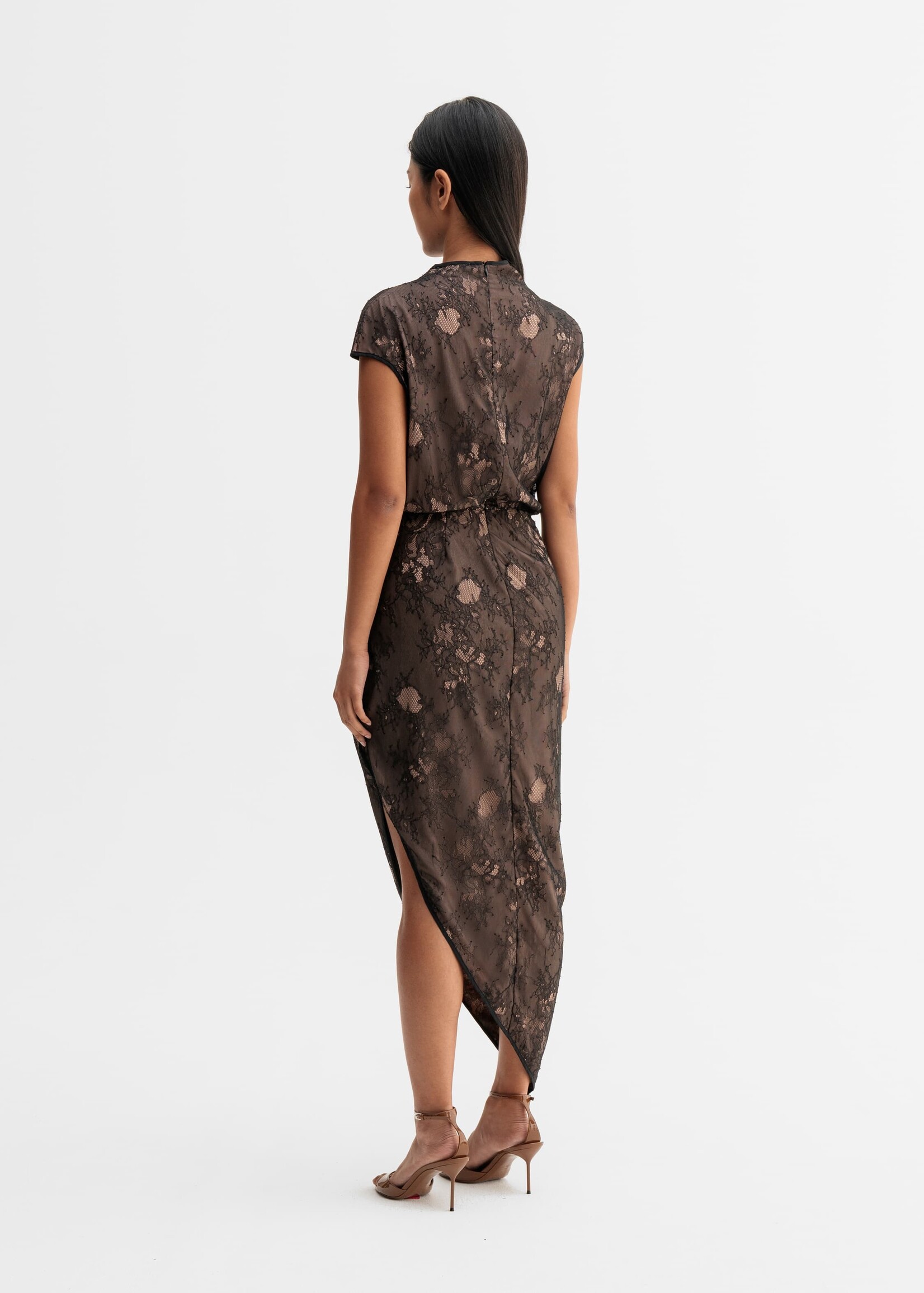 Ahlvar Lima lace dress - Black