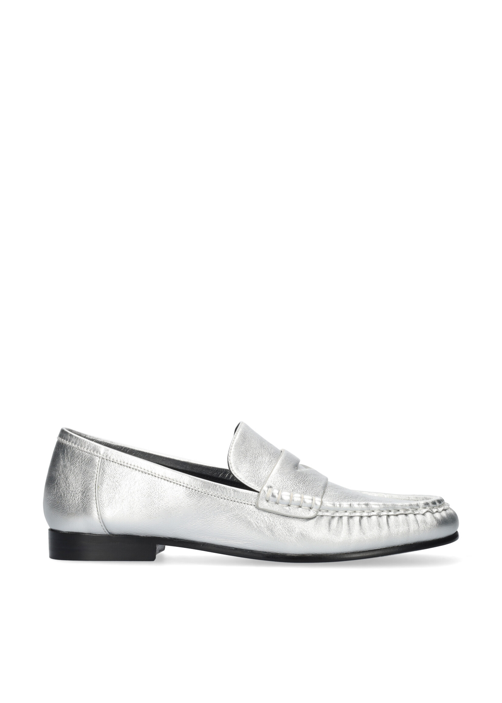 Bibi Lou Loafers - Silver