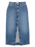 Amish Wavy front skirt - Traditional denim