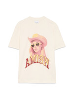 Amish Jersey sunglass T-shirt - Ecru