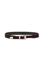 Amish Western belt - Amaranth
