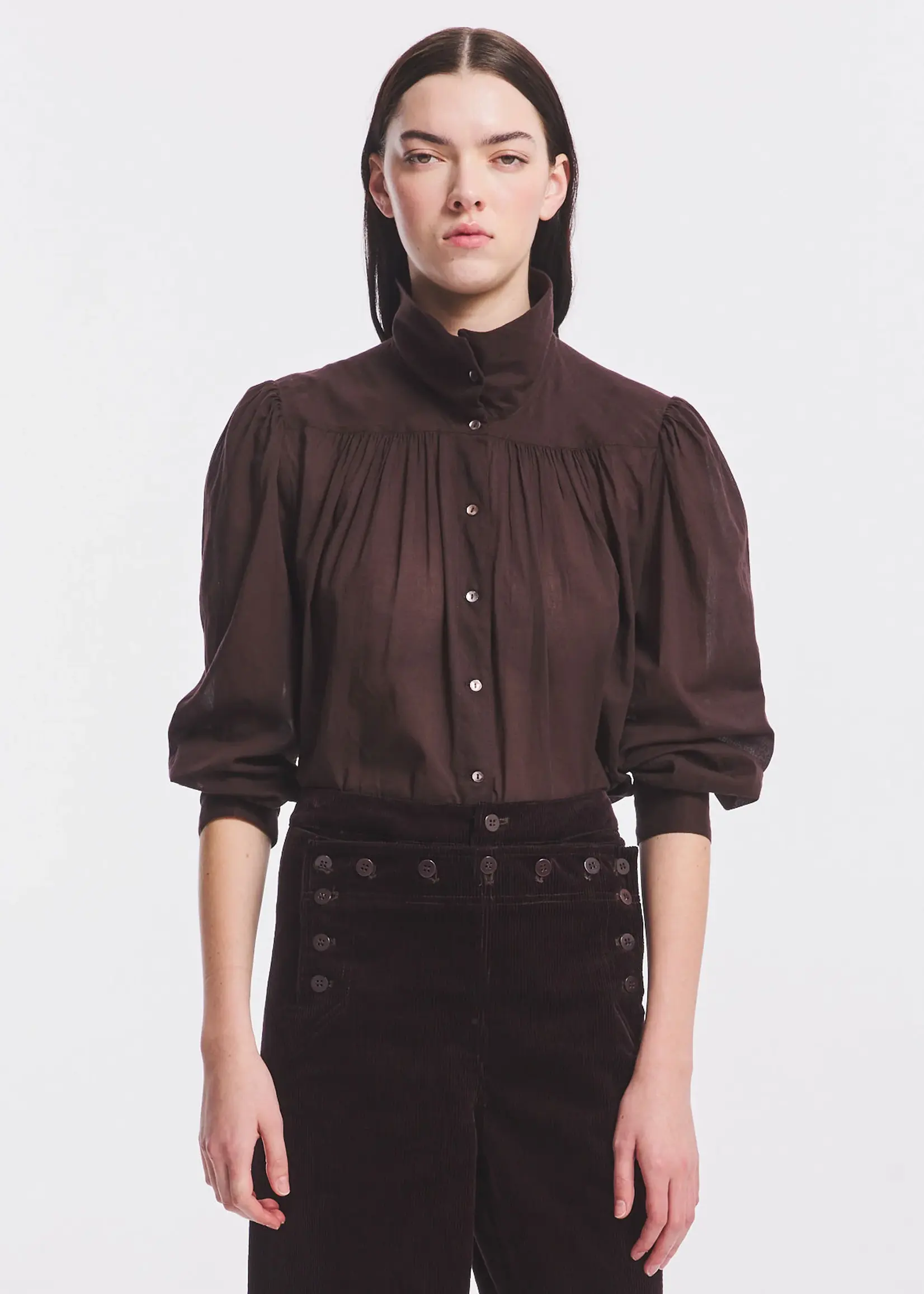 Angeli blouse - Brown