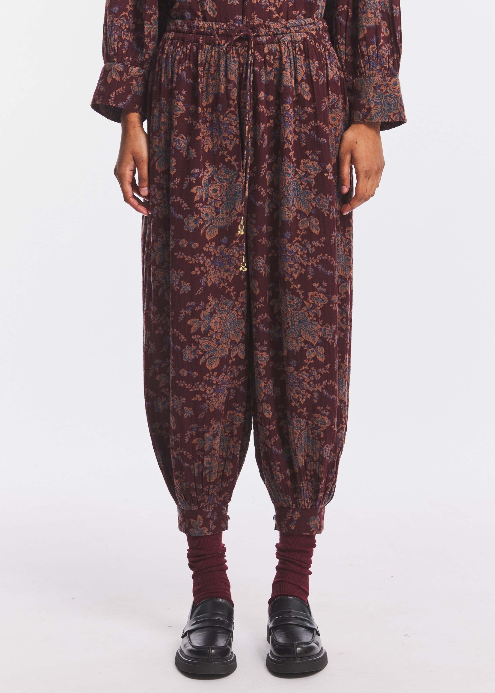 Cinzo sarouel pants - Brown