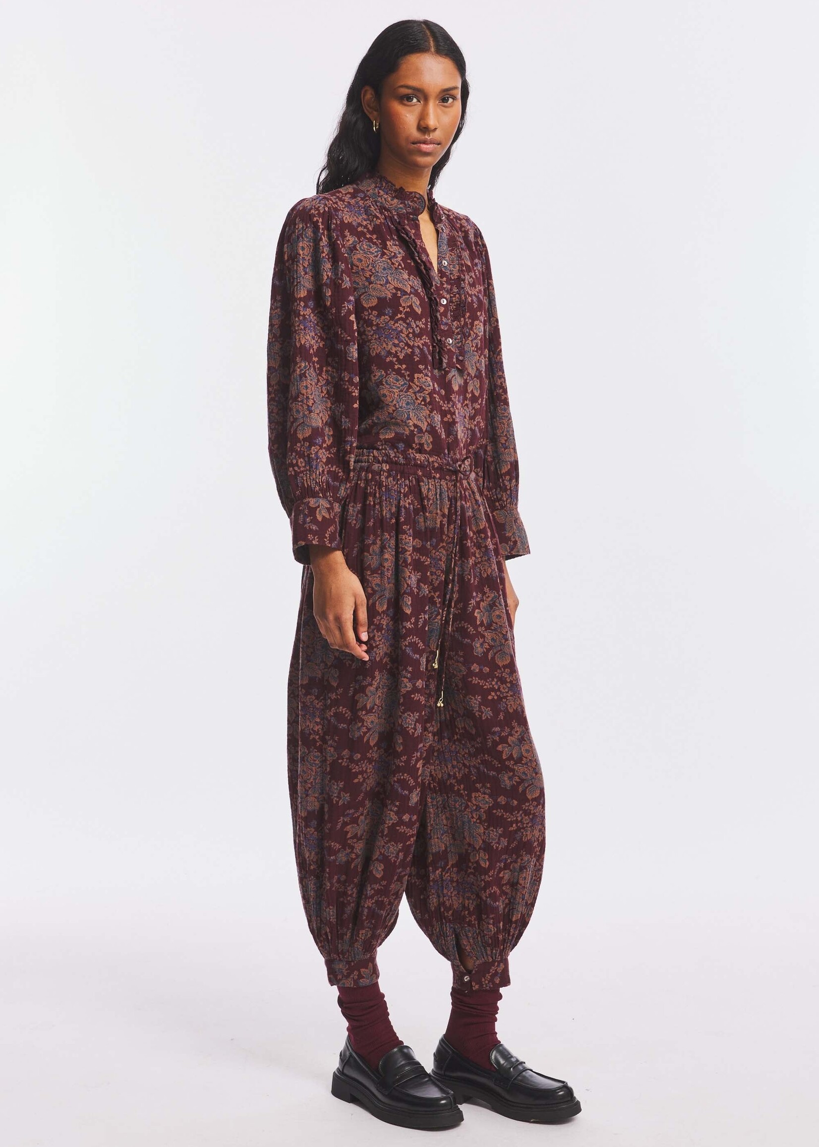 Cinzo sarouel pants - Brown
